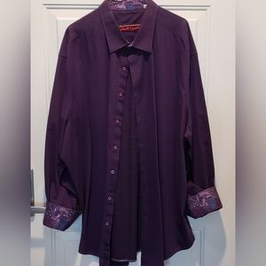 ROBERT GRAHAM Mens 4XL DRESS SHIRT Like New